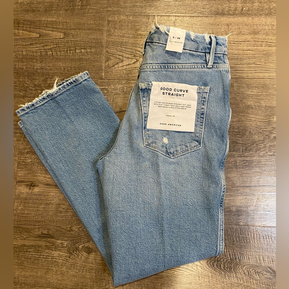 Good American Curve Straight Jean